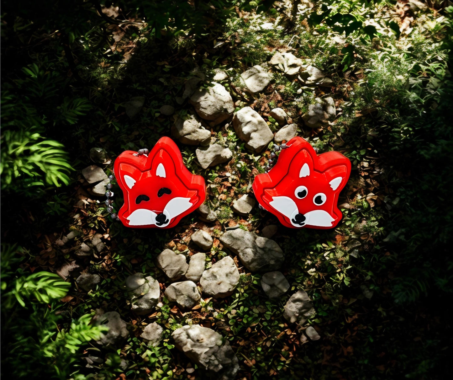 3D Printed Forest Friends Fidget Clicker Keychain – Bunny, Fox & Squirrel| ADHD Anxiety Stress Relief Sensory and Focus | 6 Designs