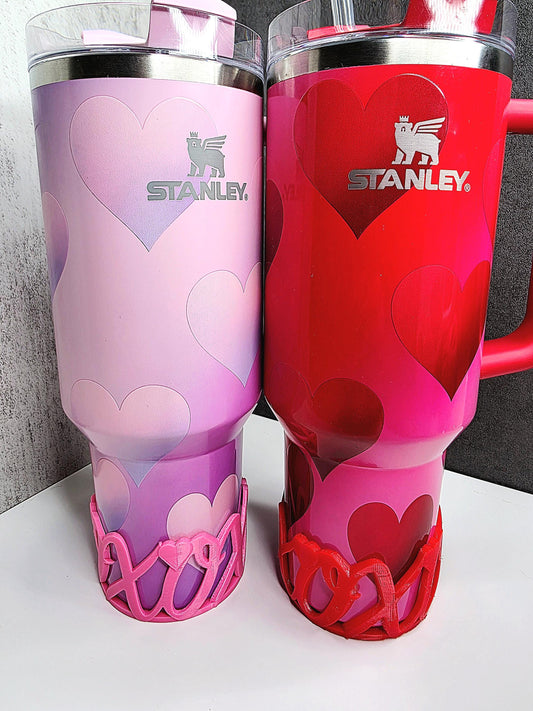 Valentines X's & O's Tumbler Boot for Stanley 20oz, 30oz, 40oz | Valentine's Day Gift & Decor